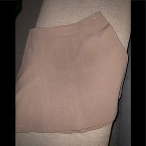 Loft tan skirt